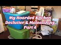 When a Hoarder Tries to Declutter, Organize and Maintain her Kitchen! Clean with Me & Tidying Up