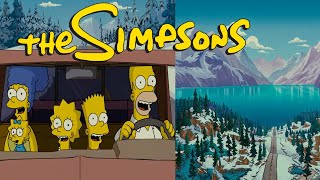 The Simpsons Arrive in Alaska