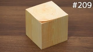 ヒノキの角材メモブロック。香り付き！Hinoki Memo Cube. japanese stationery