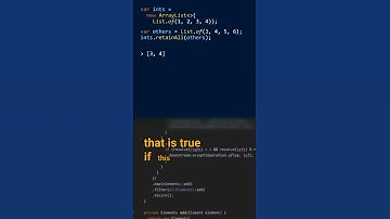 What is Collection.retainAll() working? #javalanguage #javacoding #javatips #javacodinginterview