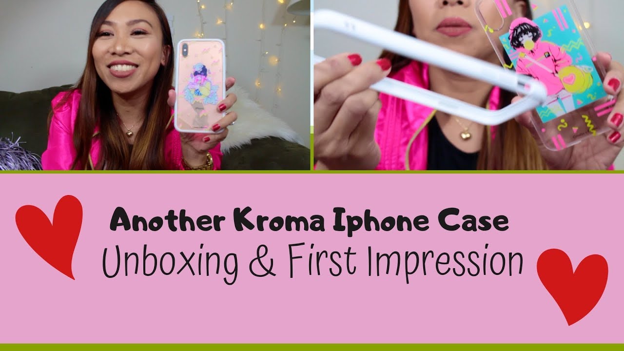 🎀 Another Kroma Iphone Case Unboxing:First Impression Part II| Maureen Scott🎀