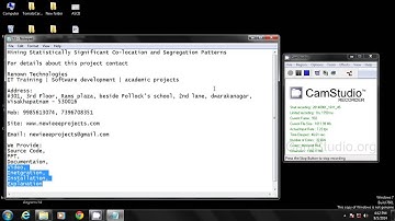 Mining Statistically Significant Co-location and Segregation Patterns    | IEEE | IEEE projects 2014