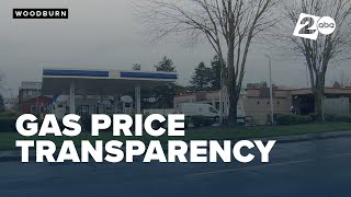 Complaints about Woodburn gas station inspires bill that would require large price boards