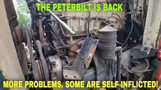 PETERBILT FRAME STRETCH PT 16. MORE ISSUES....THERE IS NO END IN SIGHT.
