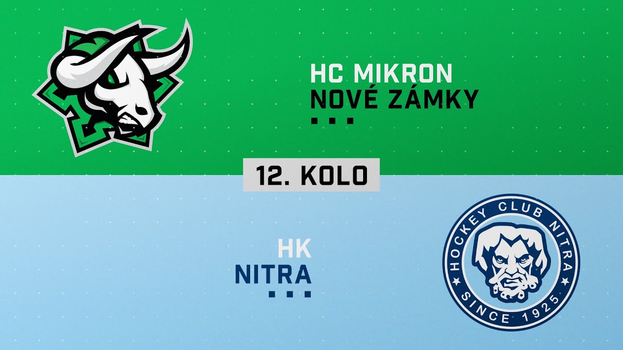 12.kolo HC Mikron Nové Zámky - HK Nitra HIGHLIGHTS