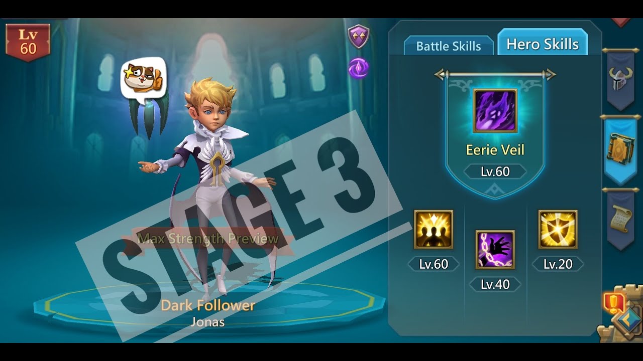 Jonas: Dark Follower | Limited Challenge | Stage 3 Autocomplete