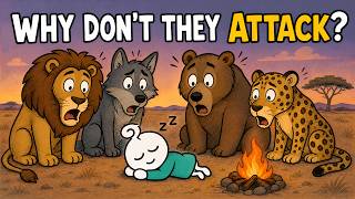Why Wild Predators Never Attack Humans in Their Sleep