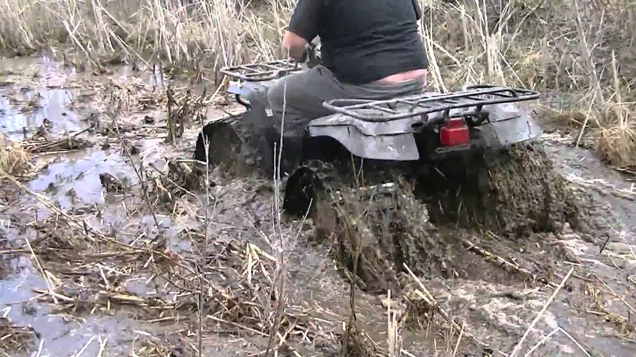 home made quad tracks YouTube