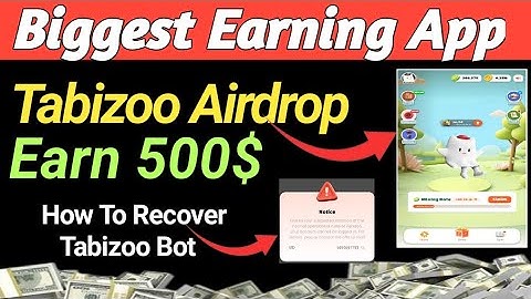 Tabizoo Airdrop New Update | Tabizoo Airdrop Listing | Tabizoo Bot Not Working | Tabizoo New Update