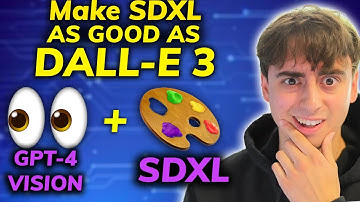 Mindblowing results! DALL-E 3 Quality AI Art using GPT-4 Vision & SDXL