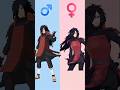 Madara uchiha genderswap 😳 #madara #uchiha #femaleversion #shorts
