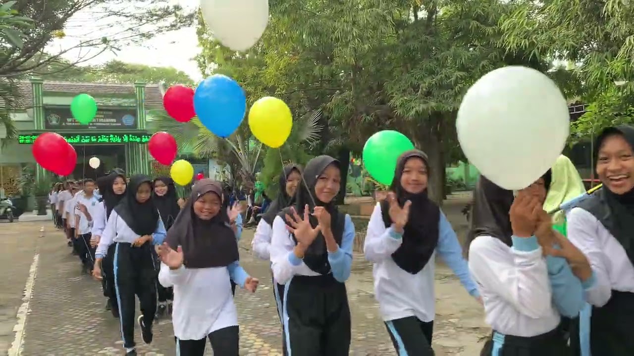 Jalan Sehat dalam Rangka HUT SMP Negeri 1 Udanawu (30/07/2024)