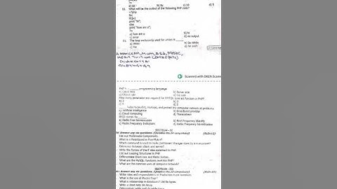 12th Computer Application Quarterly Original Question Paper 2022