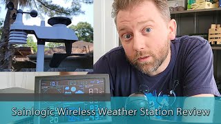 FULL WEATHER STATION AT HOME  Sainlogic Wireless Weather Station Review