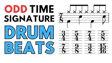 Odd Time Signature Drum Beats Every Drummer Should Know 🥁🎵