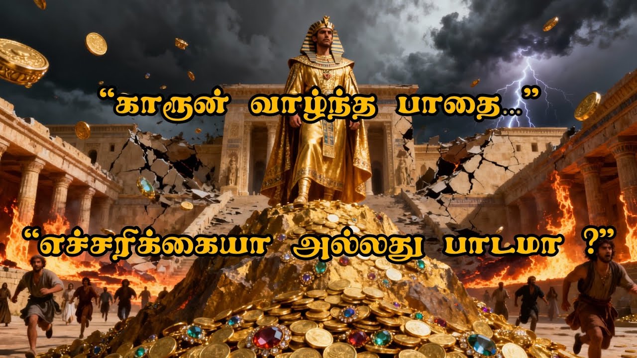 காரூனின் ஆணவம் அவனை என்ன செய்தது தெரியுமா? |Tamil islamic story|Qur'an Story |