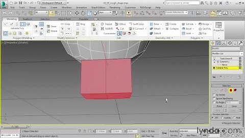 3ds Max 2015 Essential Training #041 rough shape