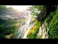 4 hours relaxing piano nature sounds deep sleep stress relief calm mind waterfall