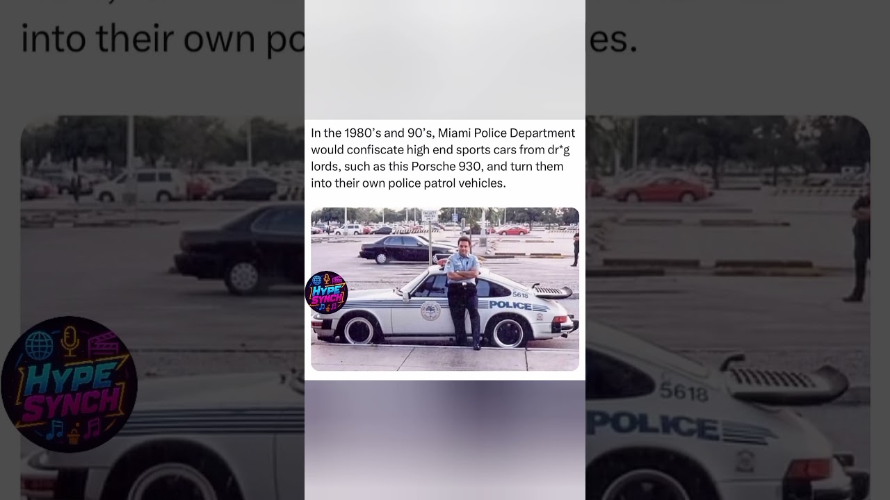 Vintage Miami Vice Vibes! How Cops Used Narco Porsches to Bust Criminals 🚨 (90s Were WILD!) 