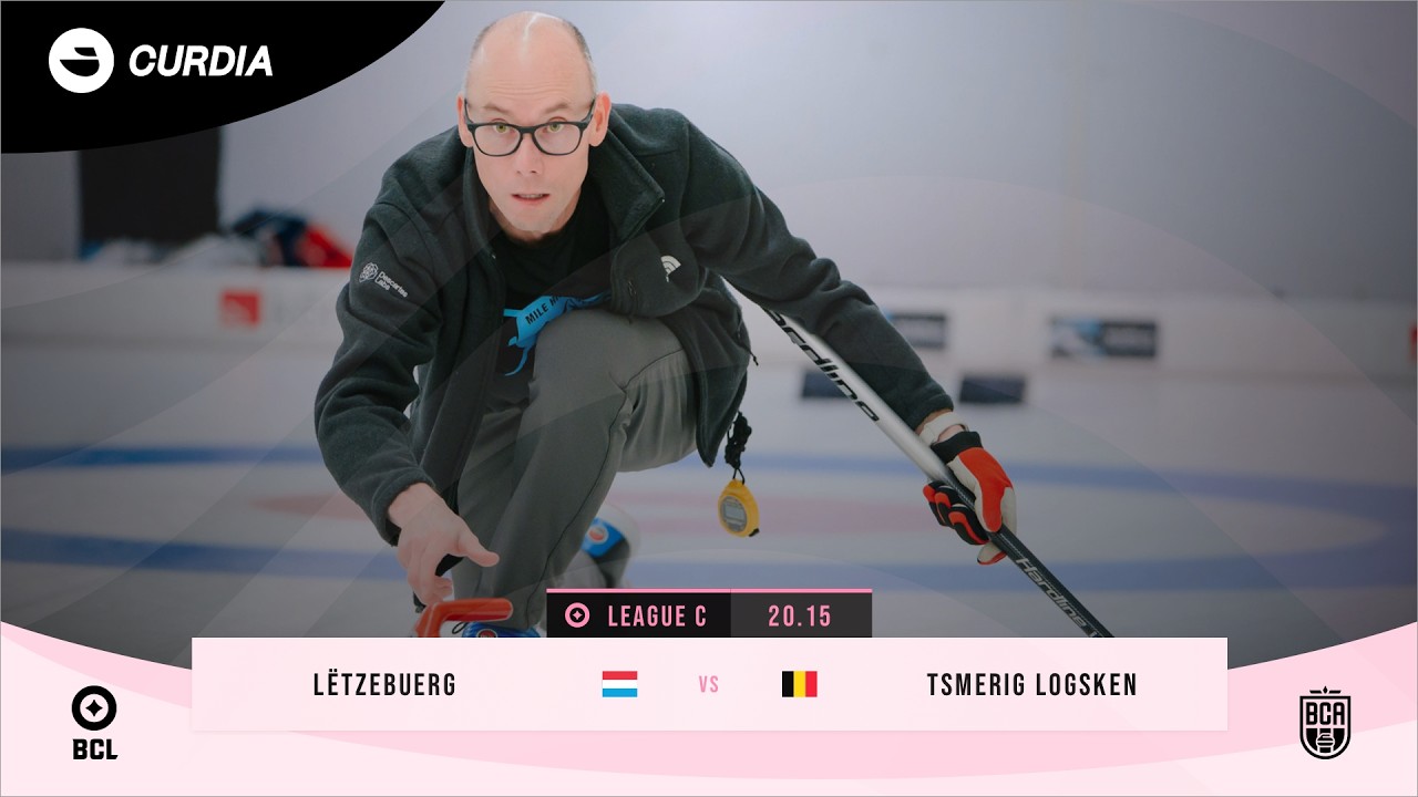 Lëtzebuerg🇱🇺 vs Tsmerig Logsken 🇧🇪 🥌 Belgian Curling LIVE! 🔴 BCL League A #curling