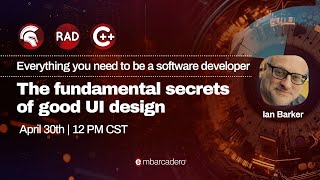 The fundamental secrets of good UI design | Ian Barker