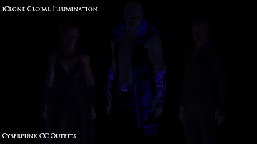 Cyberpunk CC Outfits | iClone 7 Global Illumination