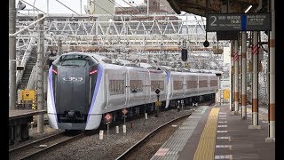 E353系回送列車　津田沼駅発車　2019年3月1日