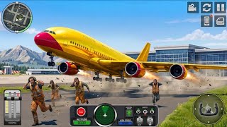 Airplane Flying Jet Simulator-Stunning 3D skyscapes screenshot 5