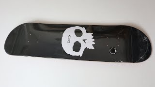 Skate Deck Zero Single Skull