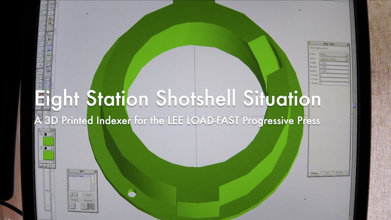 Eight Station Shotshell Situation - A 3D Printed Indexer for the LEE ...