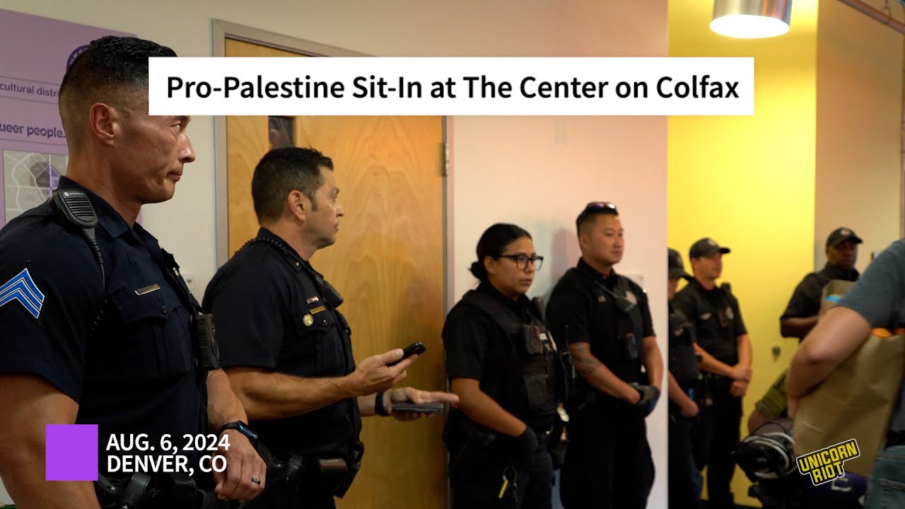 pro-palestine-activists-conduct-sit-in-at-denver-community-center-youtube