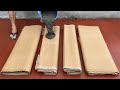 DIY coffee table with cardboard and cement. How to make a simple coffee table and flower pot