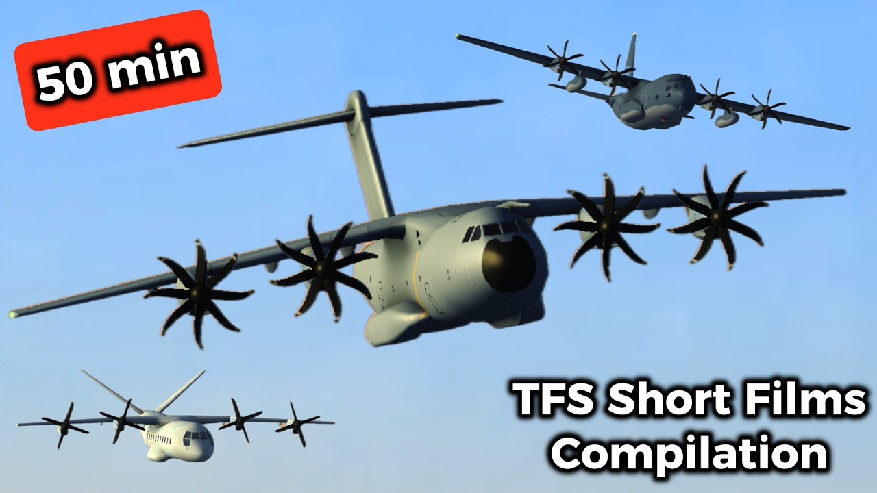 All Turboprop FS Planes' Short Films Compilation