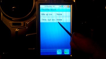 FLYSKY/TURNIGY i10 throttle cut tutorial