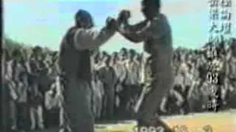 Push hand   Ma Yue Liang Taiji Master 92 years old