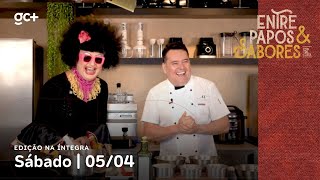 “Entre Papos e Sabores” recebe a humorista Aurineide Camurupim | Episódio 02 | 05/04/2025