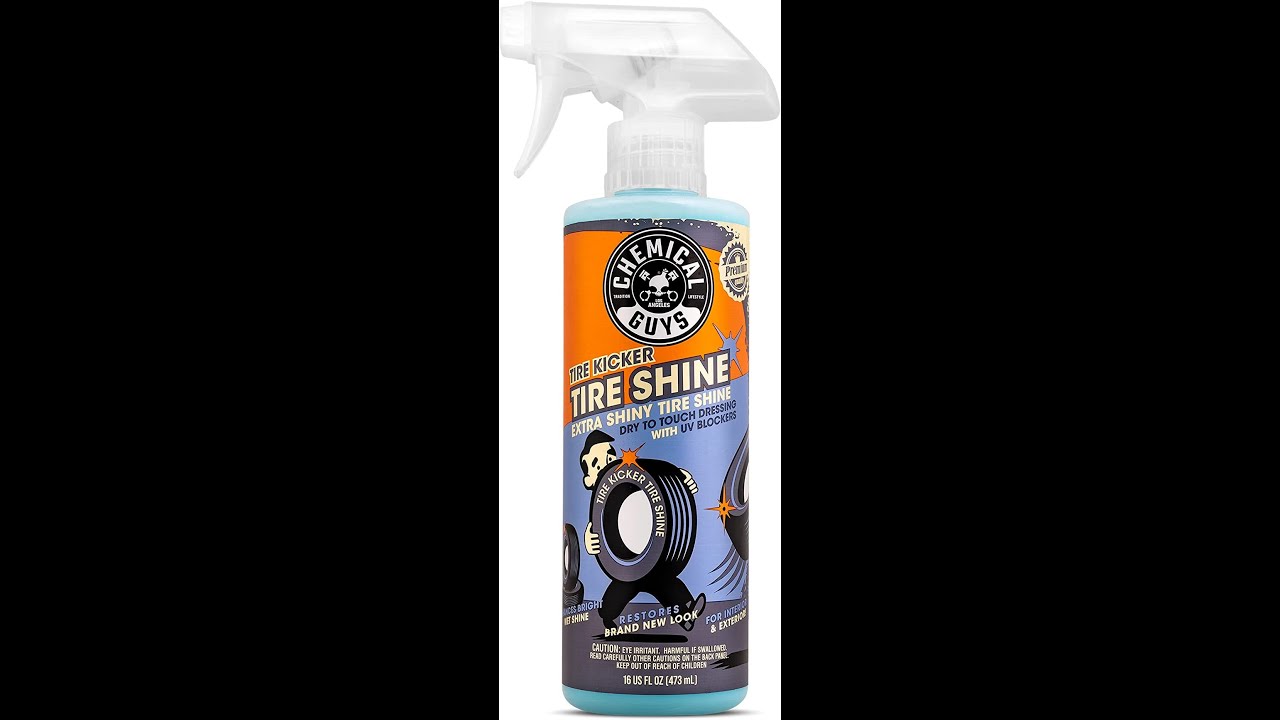 Review of Chemical Guys Tire Kicker Tire Shine 