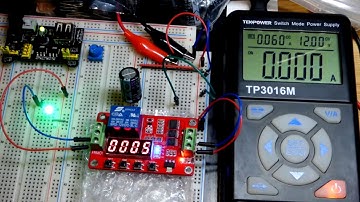 FRM01 18 function timer relay module Function 03 programmable timed on then timed off until reset