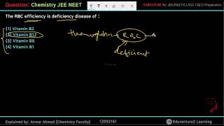 The RBC efficiency is deficiency disease of :(1) Vitamin B2(2) Vitamin B12(3) Vitamin B6(4) Vitamin