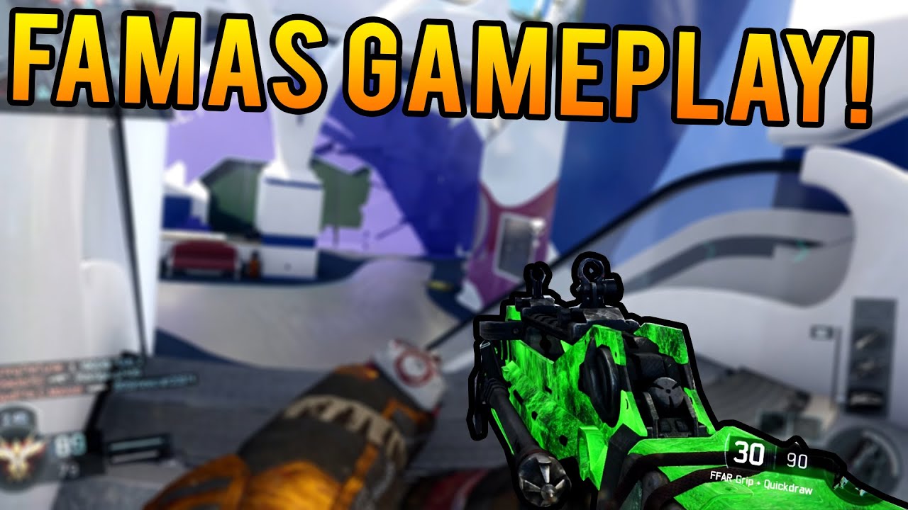 Black Ops 3 Famas Gameplay - It's Really GOOD ! (BO3 Gameplay!)