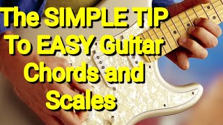 The Easy Secret Tip To Cleaner Guitar Chords And Scales.