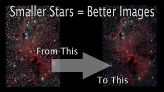 Small, Colorful Stars in Astro Images