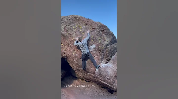 First Overhang V6 - Flagstaff, CO