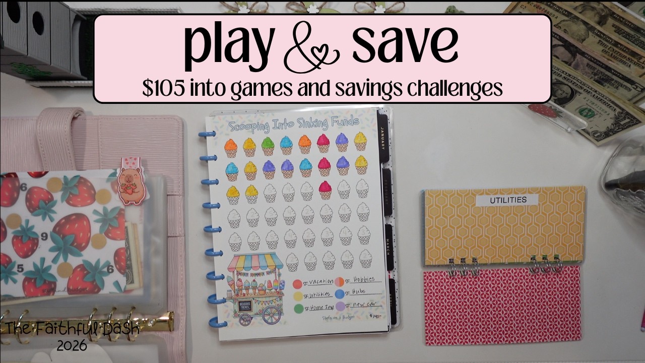 Play & Save #99 | Playing Games and Savings Challenges to Save for ...