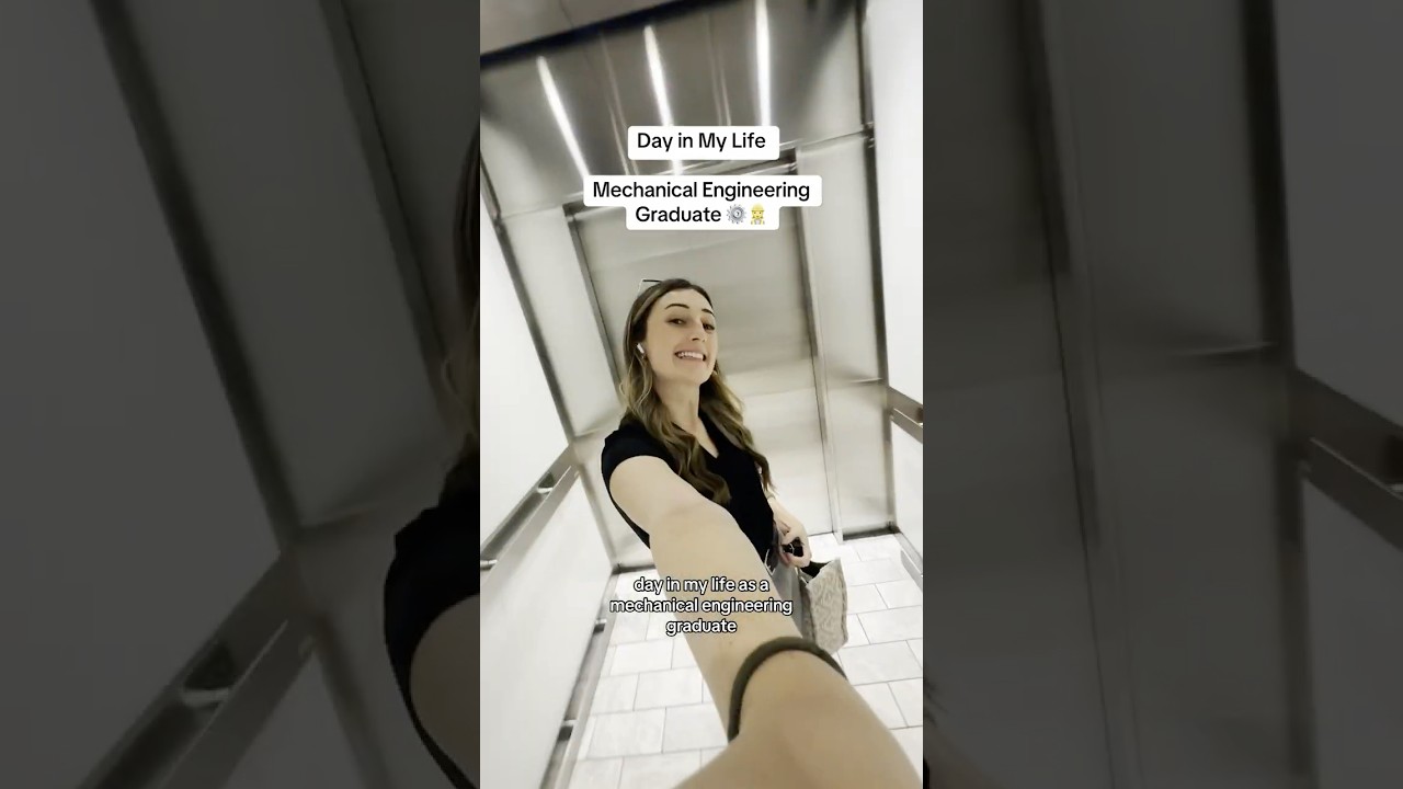 A Day in the Life of a Mechanical Engineering Graduate 🎓👷&zwj;♀️