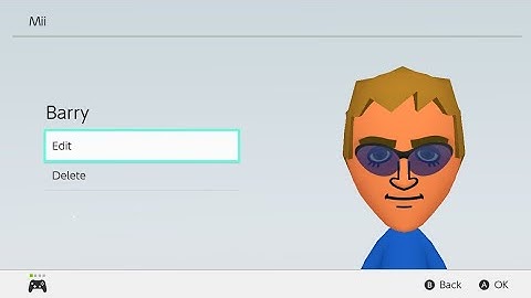 Wii Sports Club CPU: Barry Mii (Nintendo Switch)