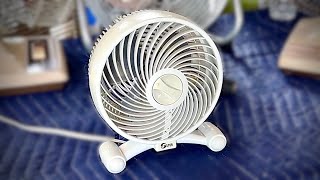 1990s Super Jet Stream Desk Fan