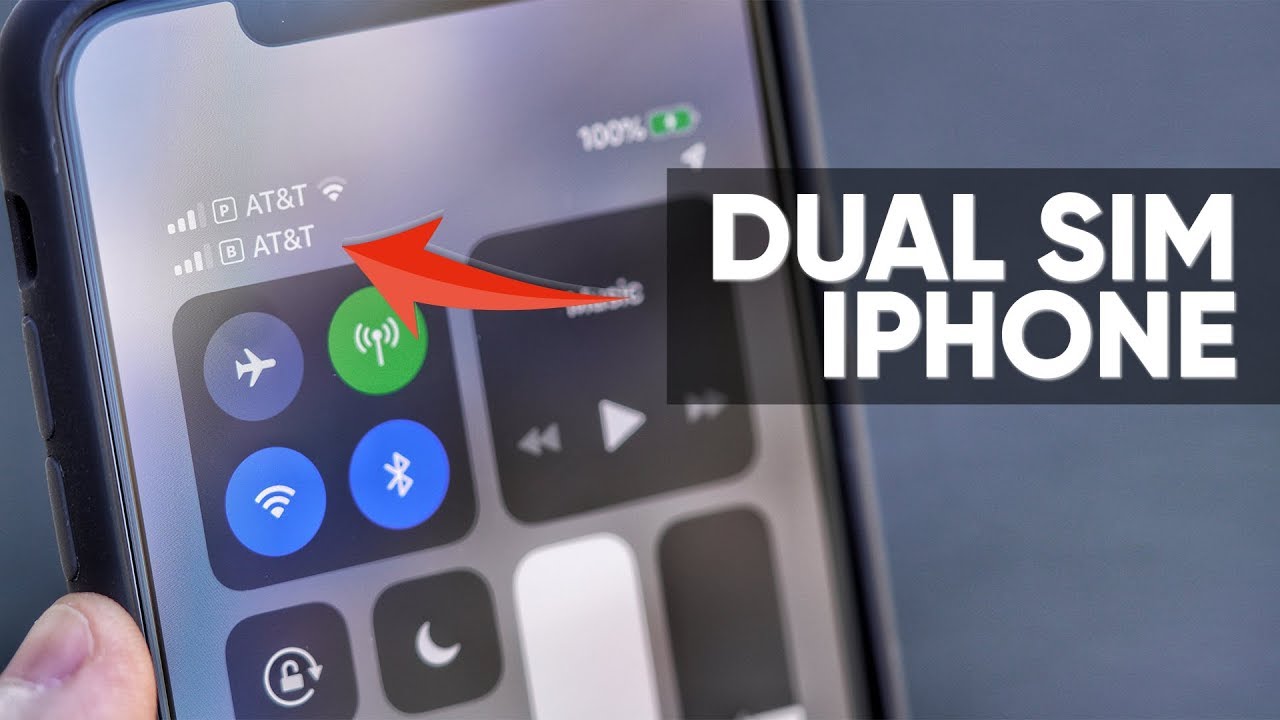 How Dual Sim On The Iphone Works Youtube