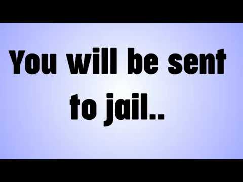 💸 You will be sent to jail