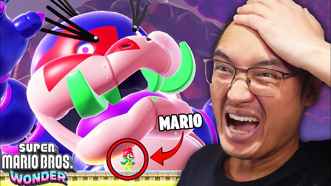 CES BOSS SUR SUPER MARIO WONDER SONT COMPLÈTEMENT FOUS !